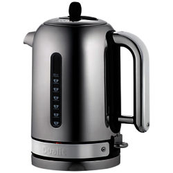 Dualit Made to Order Classic Kettle Stainless Steel, Telegrey Gloss